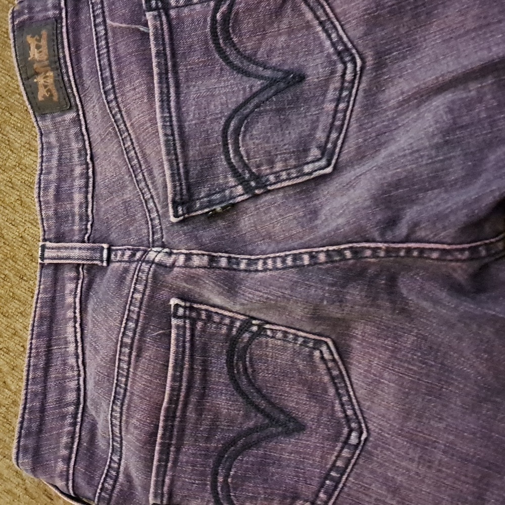 Levi's 535 Lilac 3M Skinny Jeans - Picture 2 of 6